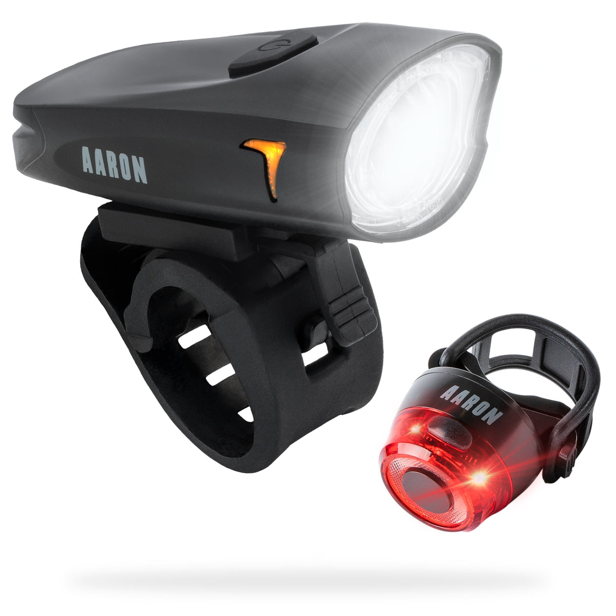 fahrradbeleuchtung stvzo lux AARON LUX Fahrradlicht Set - StVZO zugelassen