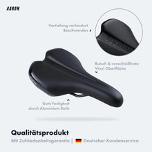Laden Sie das Bild in den Galerie-Viewer, AARON Spring Federsattelstütze mit Gratis Sattel - Sattelstütze in 27,2, 30,9 oder 31,6 mm