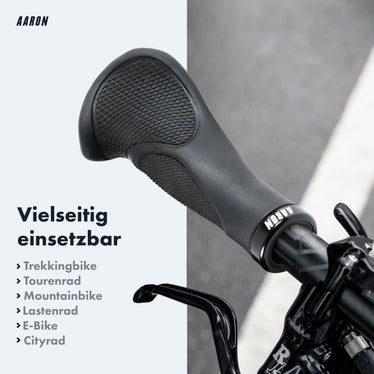 fahrradgriffe amazon AARON Ergonomic Fahrradgriffe - mit Gel-Dämpfung