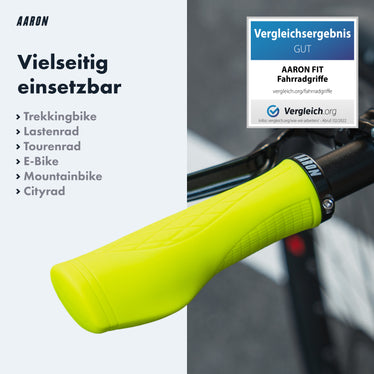 fahrradgriffe unterschiedlich lang AARON Fit Fahrradgriffe - Ergonomisch