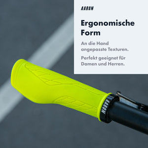 AARON Fit Fahrradgriffe - Ergonomisch - Gelb
