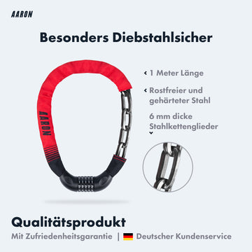 kodi fahrradschloss AARON Lock One Fahrradschloss mit Zahlencode