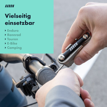 AARON Tool 20 in 1 Multitool - Fahrrad Multifunktionswerkzeug