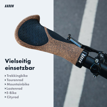 AARON Ergonomic Kork Fahrradgriffe