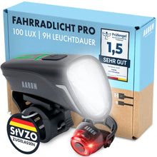 Laden Sie das Bild in den Galerie-Viewer, Herbst Bundle (Limitiertes Angebot) Rucksack + Fahrradlicht-Set + Fahrradschloss