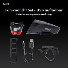 Laden Sie das Bild in den Galerie-Viewer, Herbst Bundle (Limitiertes Angebot) Rucksack + Fahrradlicht-Set + Fahrradschloss