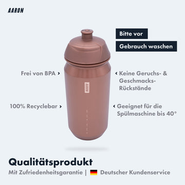 AARON ECO Fahrrad Trinkflasche