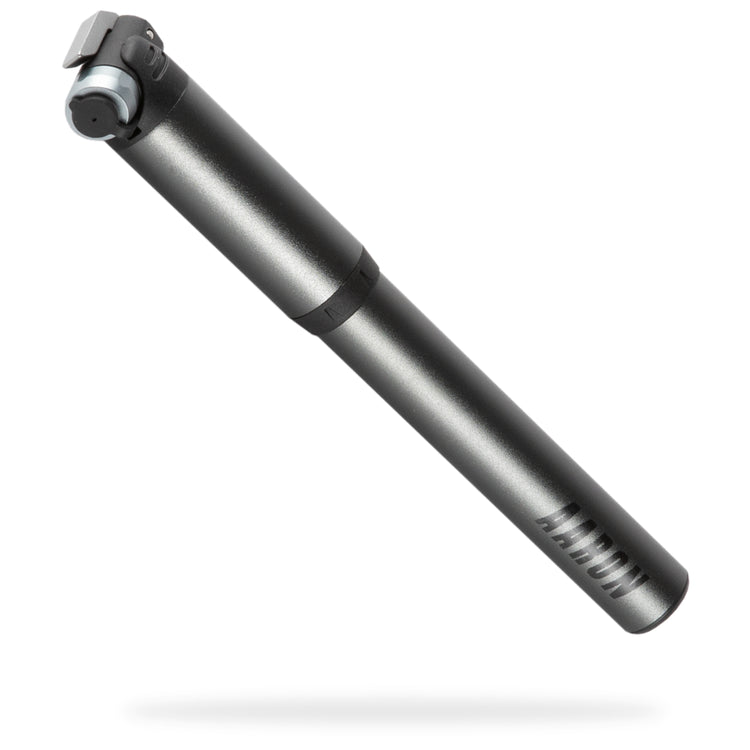 fahrradpumpe autoventil für unterwegs AARON Pocket One - Mini Fahrrad Pumpe