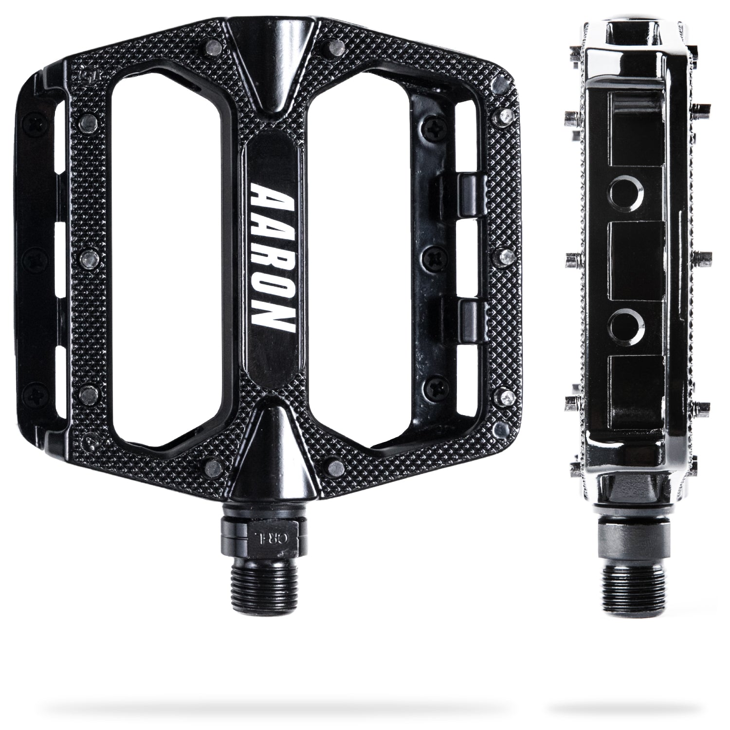mtb pedale plattform AARON Rock Pedale - Schwarz
