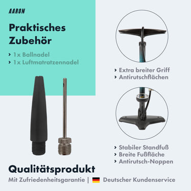 fahrradpumpe woolworth AARON Sport One Fahrradpumpe
