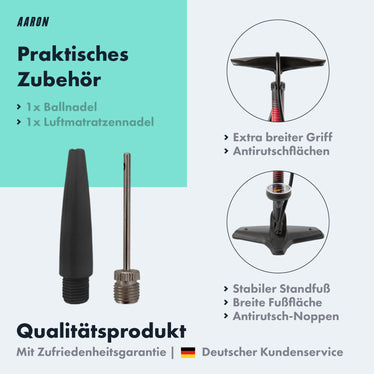 fahrradpumpe köln AARON Sport One Fahrradpumpe