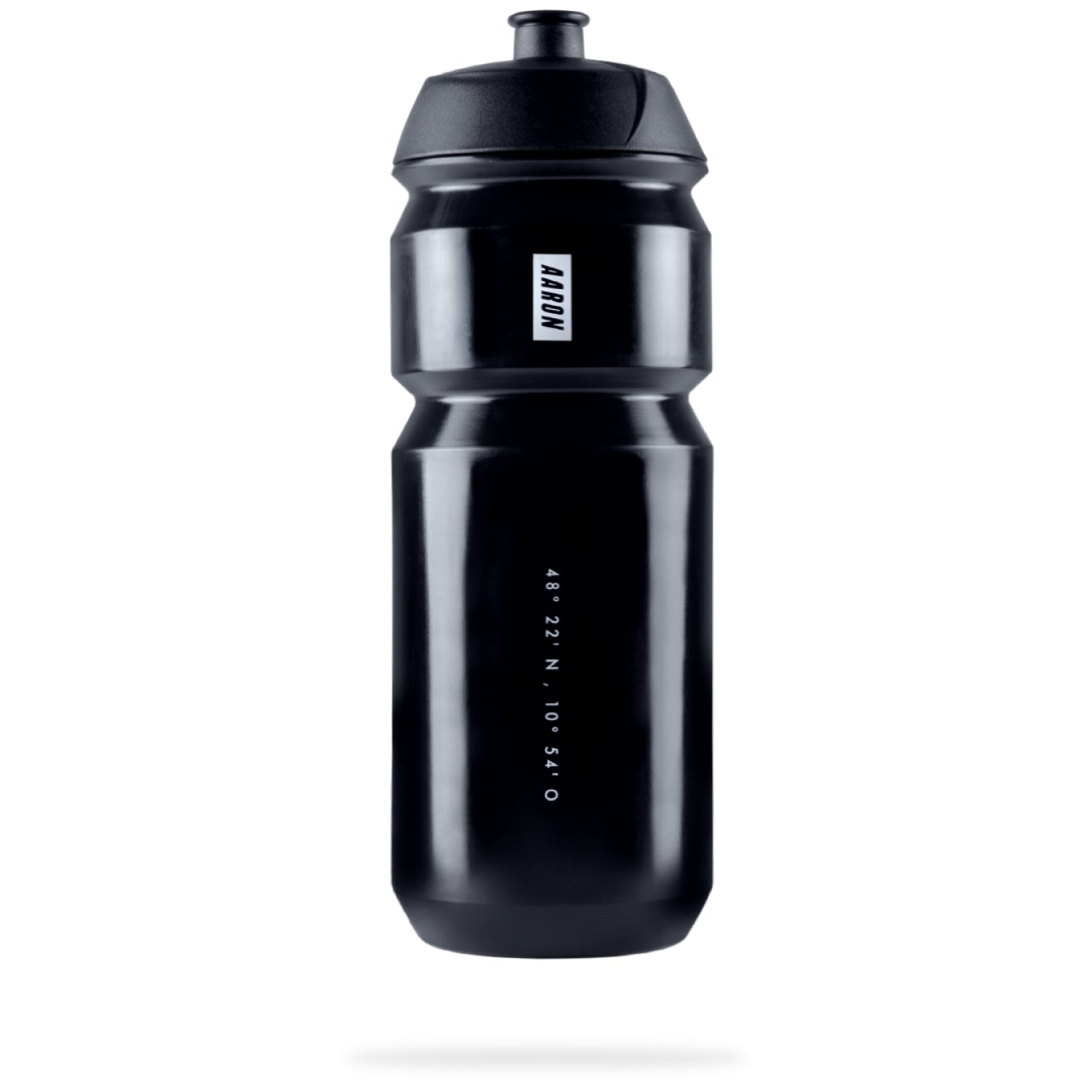 AARON ECO Drinkfles, 100% biologisch afbreekbaar, 750 ml, licht en lekvrij, praktische BPA-vrije waterfles voor sport, fitness, wandelen, outdoor, transparant