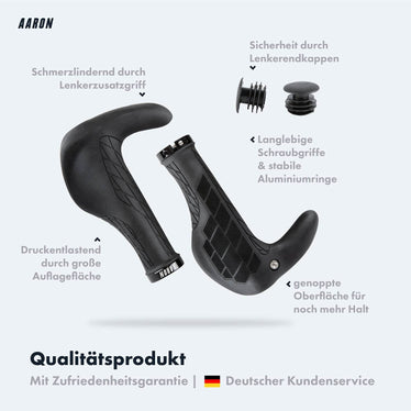 AARON Bull Fahrradgriffe - Ergonomisch