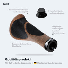 Laden Sie das Bild in den Galerie-Viewer, Vorteile der AARON Ergonomic Fahrradgriffe