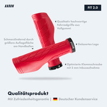 Laden Sie das Bild in den Galerie-Viewer, Vorteile der AARON FIT Fahrradgriffe