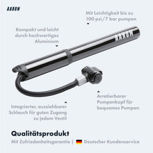 Laden Sie das Bild in den Galerie-Viewer, Vorteile der AARON Pocket One Mini Pumpe