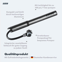 Laden Sie das Bild in den Galerie-Viewer, Vorteile der AARON Pocket One Mini Pumpe