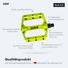 Laden Sie das Bild in den Galerie-Viewer, Vorteile der AARON Rock Fahrradpedale
