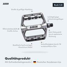 Laden Sie das Bild in den Galerie-Viewer, Vorteile der AARON Rock Fahrradpedale