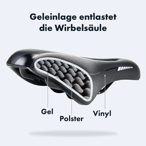 Beschaffenheit des AARON Trekking Fahrradsattels