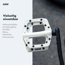 Laden Sie das Bild in den Galerie-Viewer, Mögliche Verwendung für die AARON Dirt Fahrradpedale