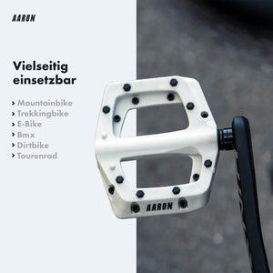 Mögliche Verwendung für die AARON Dirt Fahrradpedale