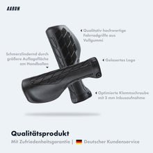 Laden Sie das Bild in den Galerie-Viewer, Vorteile der AARON Comfy Fahrradgriffe