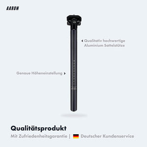 Vorteile der AARON Post Sattelstütze