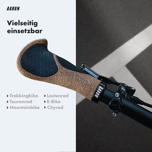 Mögliche Verwendung für die AARON FIT Fahrradgriffe