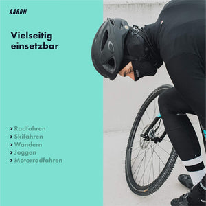Mögliche Verwendung für die AARON HAT Fahrrad Mütze