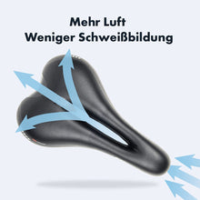 Laden Sie das Bild in den Galerie-Viewer, AARON Trekking Fahrradsattel - Für MTB, City und Trekking - Damen und Herren