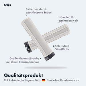 AARON Peak - MTB, Enduro & BMX Fahrradgriffe - Weiß