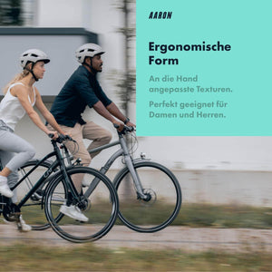 Der AARON Comfy Fahrradgriff hat eine Ergonomische Griffform