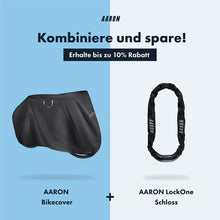 Laden Sie das Bild in den Galerie-Viewer, 10% Rabatt in Kombination mit dem AARON Lock One Fahrradschloss