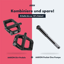 Laden Sie das Bild in den Galerie-Viewer, 10% Rabatt in Kombination mit der AARON Pocket One Mini Pumpe