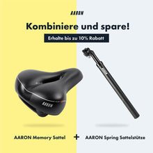 Laden Sie das Bild in den Galerie-Viewer, 10% Rabatt in Kombination mit der AARON Spring Federsattelstütze
