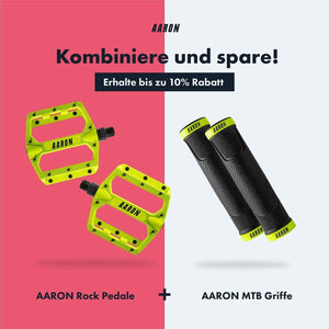 10% Rabatt in Kombination mit dem AARON MTB Griff 