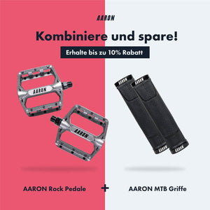 10% Rabatt in Kombination mit dem AARON MTB Griff 