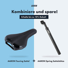 Laden Sie das Bild in den Galerie-Viewer, 10% Rabatt in Kombination mit der AARON Spring Federsattelstütze