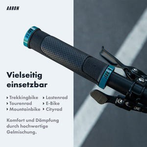 AARON MTB Fahrradgriffe - Grau Blau