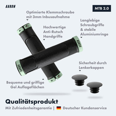 mountainbike handgriffe AARON MTB Fahrradgriffe