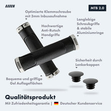 Laden Sie das Bild in den Galerie-Viewer, AARON MTB Fahrradgriffe - Weiß