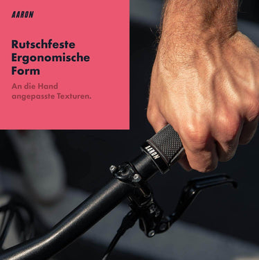 fahrradlenker handgelenk schonen AARON MTB Fahrradgriffe