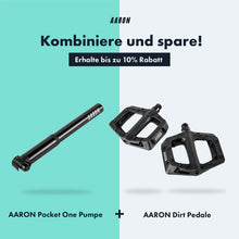 Laden Sie das Bild in den Galerie-Viewer, 10% Rabatt in Kombination mit den AARON Dirt Pedalen