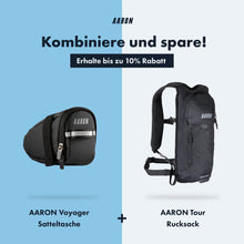 Laden Sie das Bild in den Galerie-Viewer, 10% Rabatt in Kombination mit dem AARON Fahrradrucksack